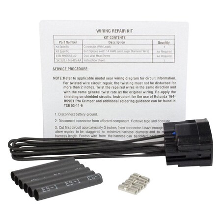 Motorcraft Wire Asy, Wpt1344 WPT1344